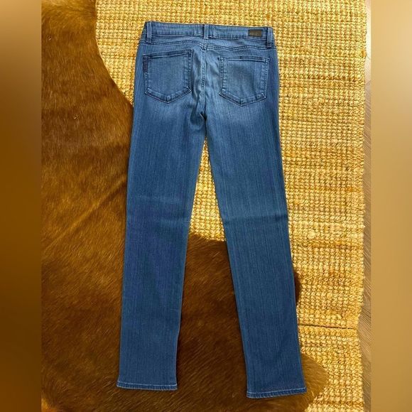 - Paige Skyline Skinny Jeans Womens Size 28 Blue Wash Stretch Denim - Picture 2 of 6